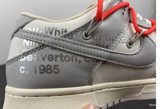 6 Lot O-W DM1602-110 Dunk Low Nike 0809